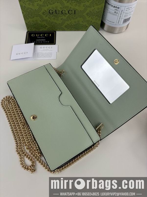 1:1 Gucci Bags 772643 12.5x20x4cm DF 3色