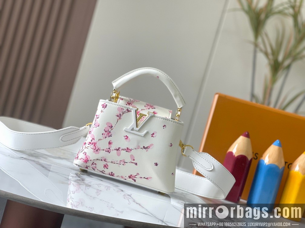 1:1 Louis Vuitton Bags Cap M25886 21x14x8cm ss