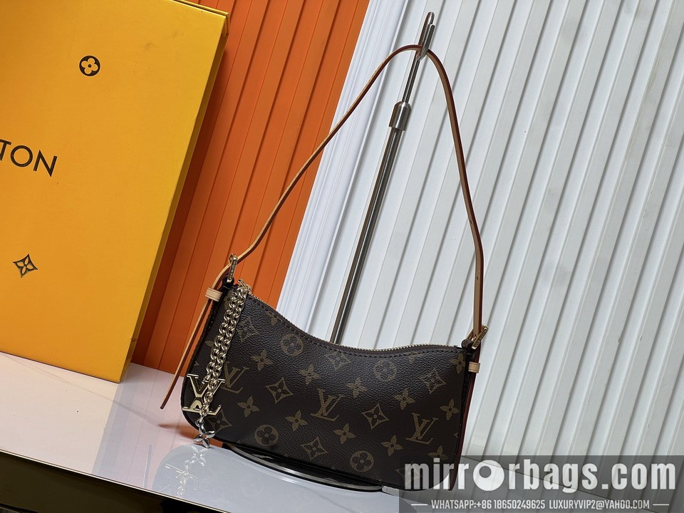 1:1 Louis Vuitton Bags Liv chette 25784 23x10x4cm ss
