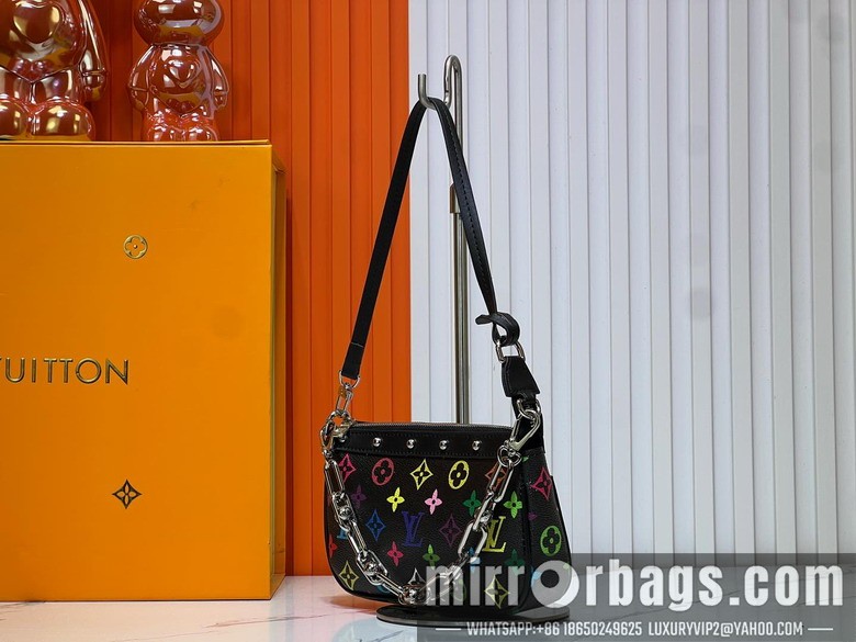 1:1 Louis Vuitton Bags Pochette Acc M13404 22x13x4cm ss1