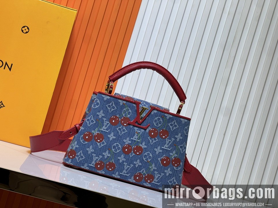 1:1 Louis Vuitton Bags Cap M59939 27x17.3x9cm ss6