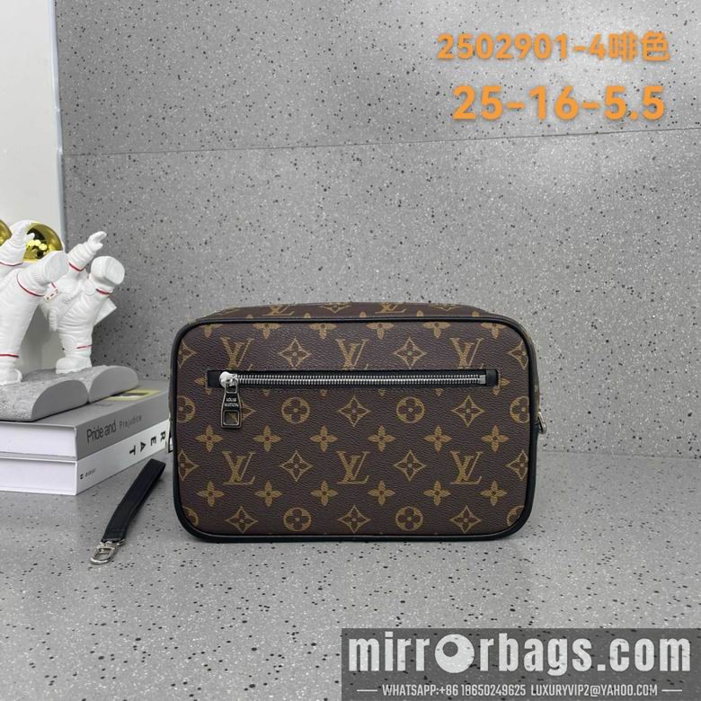 1:1 Louis Vuitton Bags 2502901-4 25X16X5.5cm WP 2colour