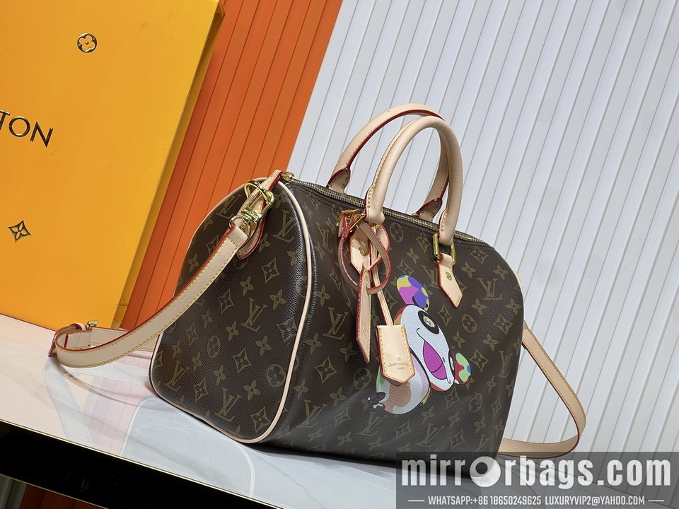 1:1 Louis Vuitton Bags Speedy M24423 30x25x20cm ss