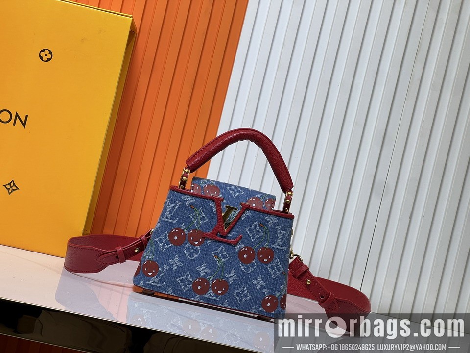 1:1 Louis Vuitton Bags Cap M59939 21x14x8cm ss6