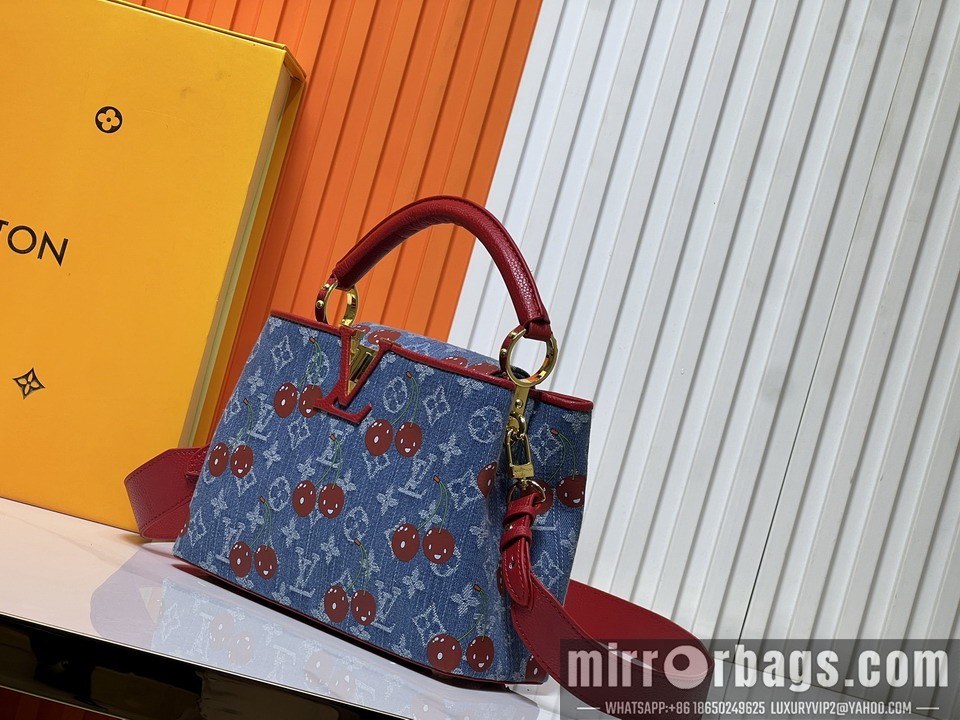 1:1 Louis Vuitton Bags Cap M59939 27x17.3x9cm ss6
