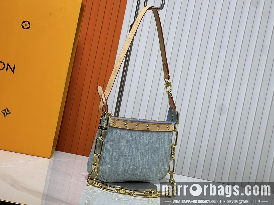 1:1 Louis Vuitton Bags Pochette Acc M13404 22x13x4cm ss4