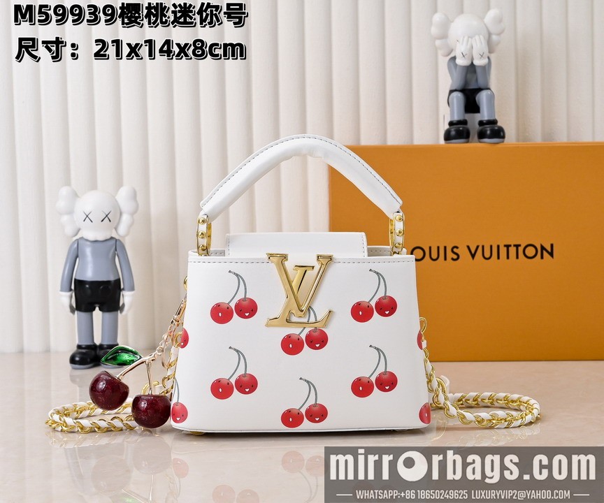 1:1 Louis Vuitton Bags Cap M59939 21x14x8cm ss3