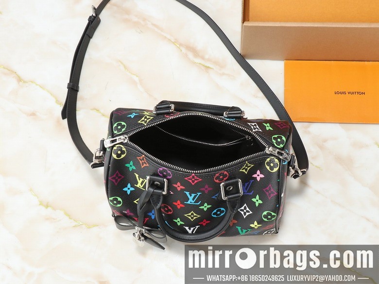 1:1 Louis Vuitton Bags Speedy M40390 25x19x15cm ss1.