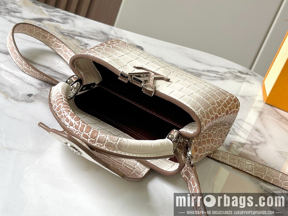 1:1 Louis Vuitton Bags Cap 98176 21x14x8cm ss