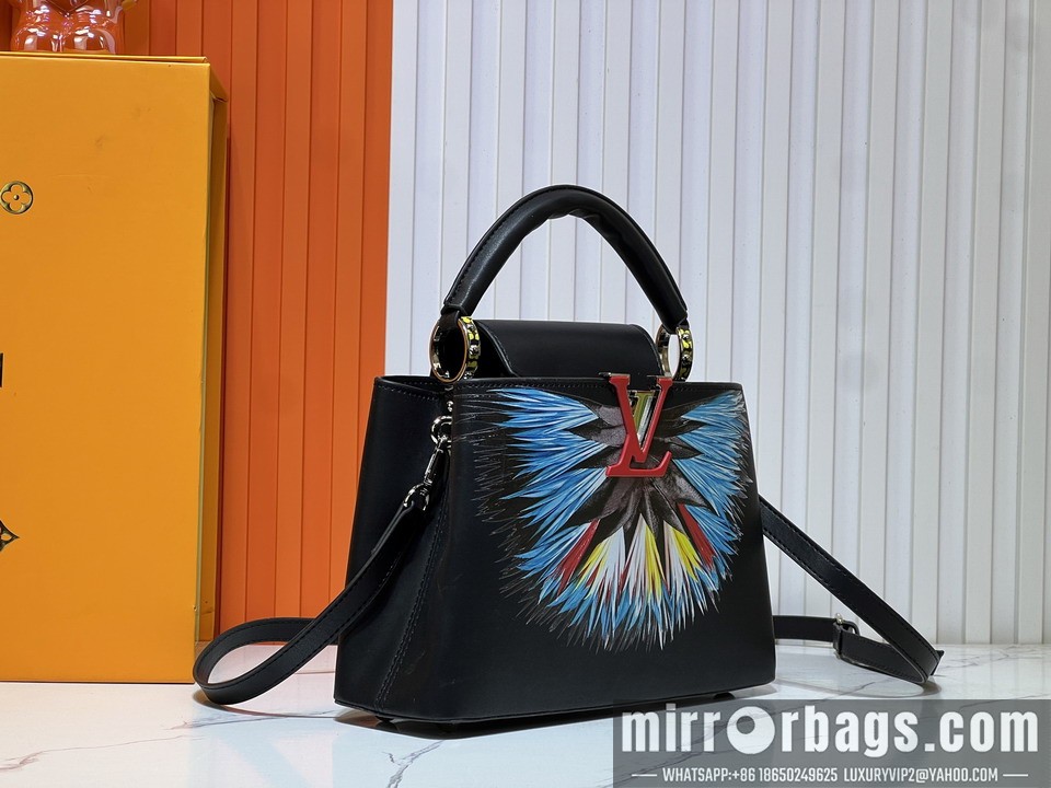 1:1 Louis Vuitton Bags Cap M59939 27x17.3x9cm ss.