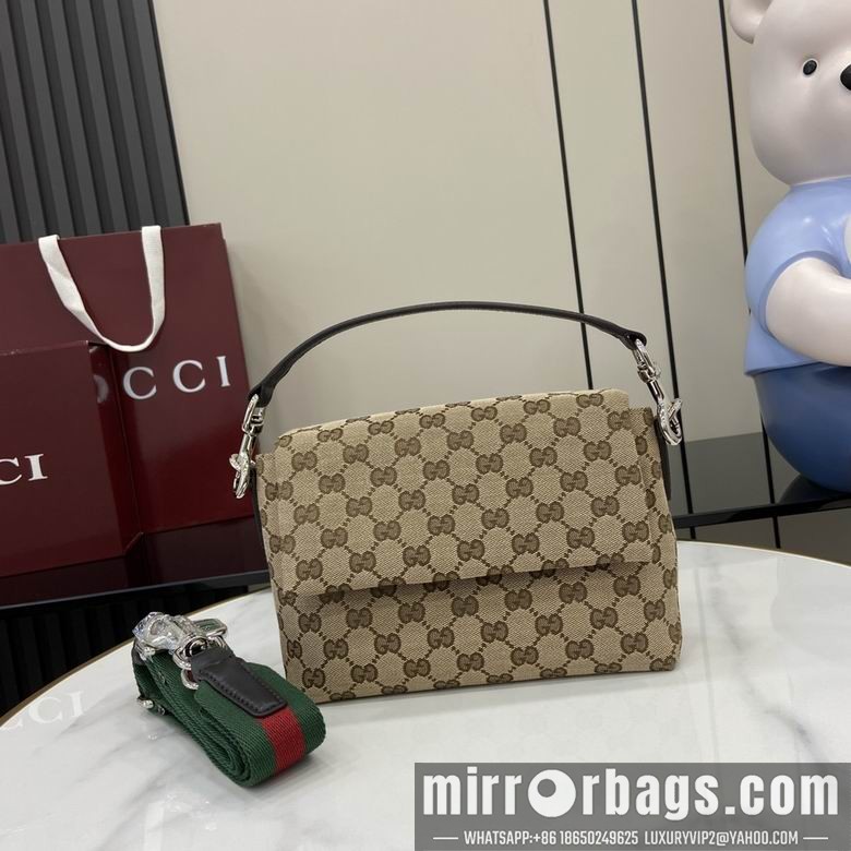 Gucci Bags 821617 19X15X7cm YG 2colour