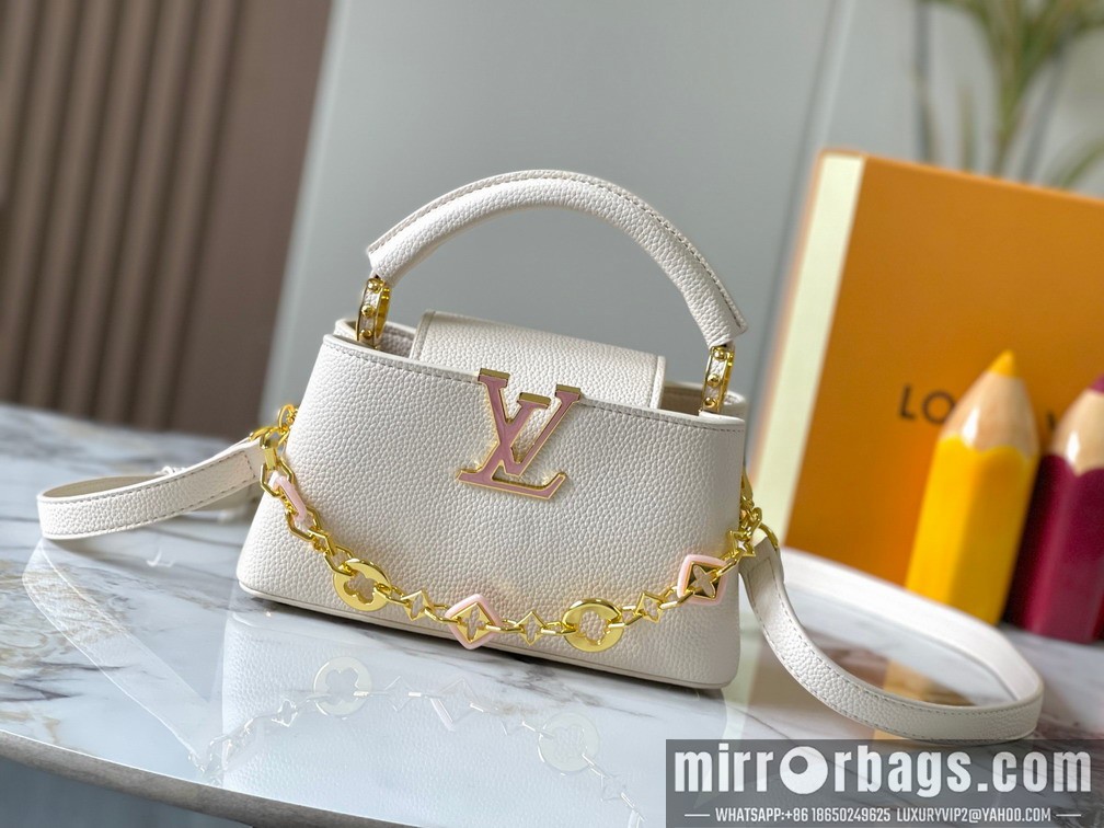 1:1 Louis Vuitton Bags Cap M14393 22x12x8cm ss2