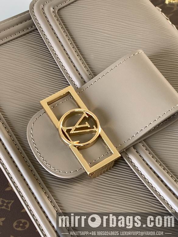 1:1 Louis Vuitton Bags Dauphine M23635 25X17X10.5cm M23558 20X15X9cm WP
