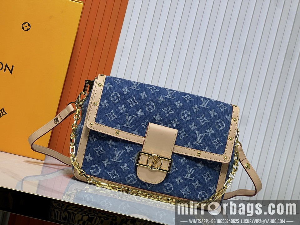 1:1 Louis Vuitton Bags Dauphine M13319 20x11x28cm ss