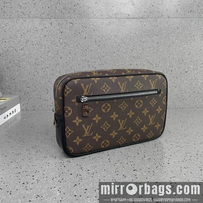 1:1 Louis Vuitton Bags 2502901-4 25X16X5.5cm WP 2colour
