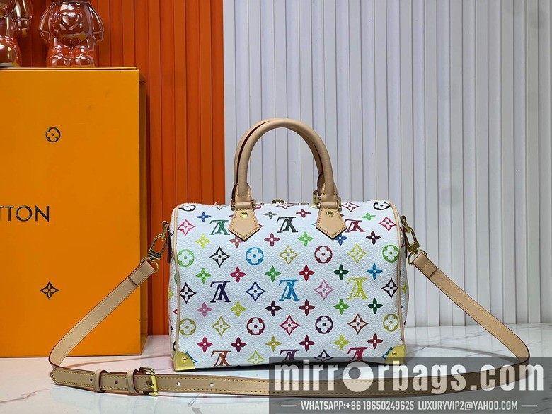 1:1 Louis Vuitton Bags Speedy M40390 25x19x15cm ss3