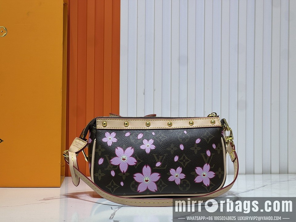 1:1 Louis Vuitton Bags Pochette Acc M13666 22x13x4cm ss