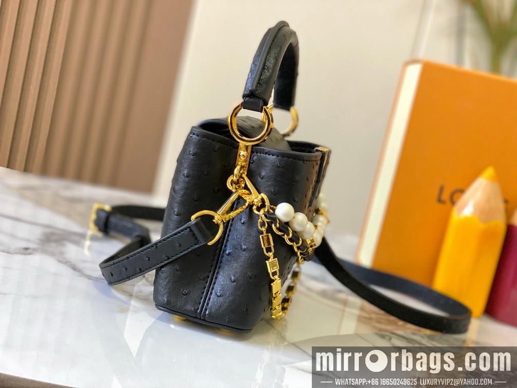 1:1 Louis Vuitton Bags Cap M48865 21x14x8cm ss