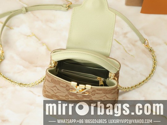 1:1 Louis Vuitton Bags Cap M14389 21x14x8cm ss
