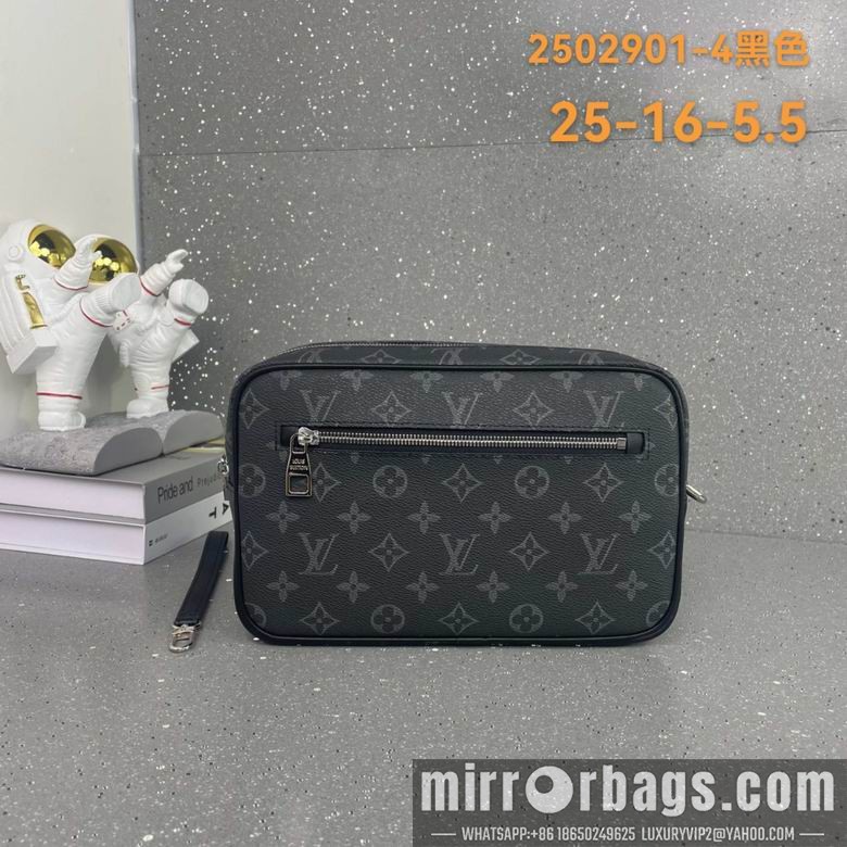 1:1 Louis Vuitton Bags 2502901-4 25X16X5.5cm WP 2colour