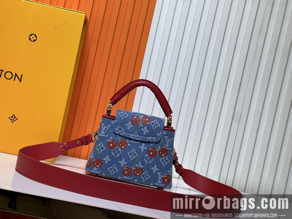 1:1 Louis Vuitton Bags Cap M59939 21x14x8cm ss6
