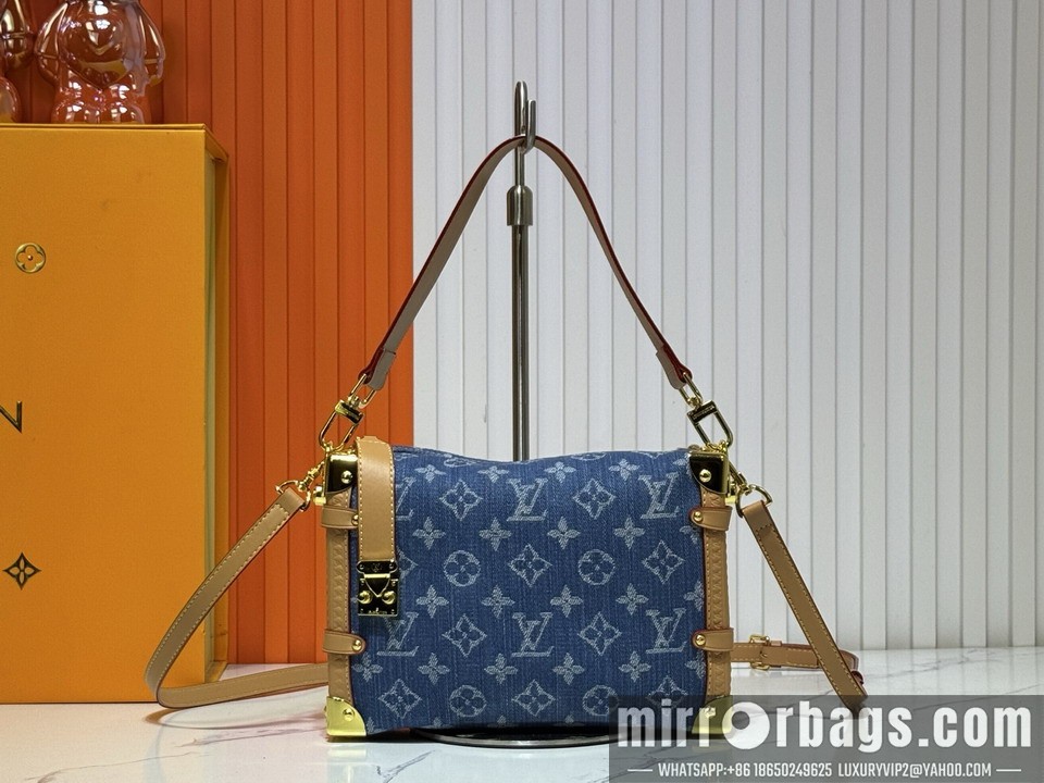 1:1 Louis Vuitton Bags Side trunk M46358 21x14x6cm ss