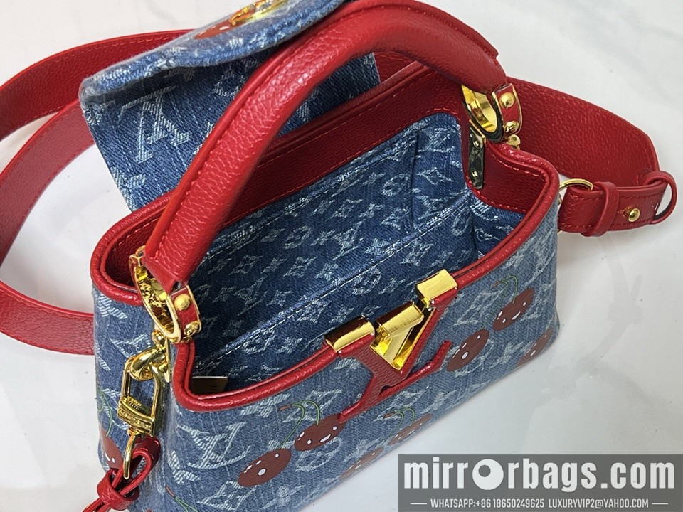 1:1 Louis Vuitton Bags Cap M59939 21x14x8cm ss6