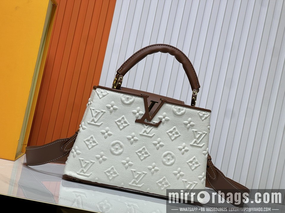 1:1 Louis Vuitton Bags Cap M59939 27x17.3x9cm ss5