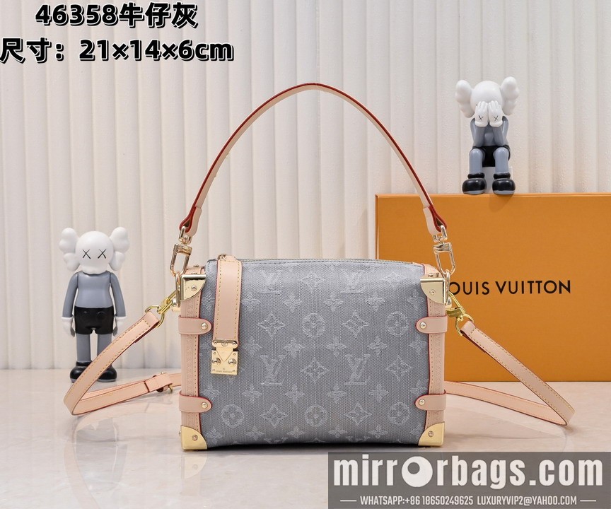 1:1 Louis Vuitton Bags Side trunk M46358 21x14x6cm ss5
