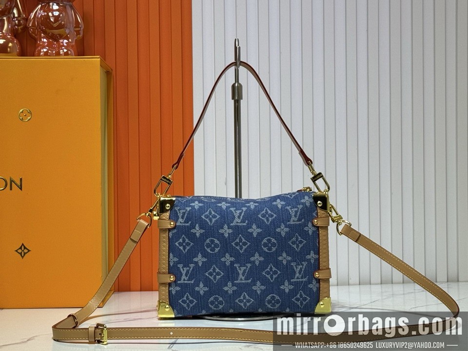 1:1 Louis Vuitton Bags Side trunk M46358 21x14x6cm ss