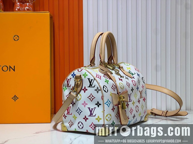 1:1 Louis Vuitton Bags Speedy M40390 25x19x15cm ss3