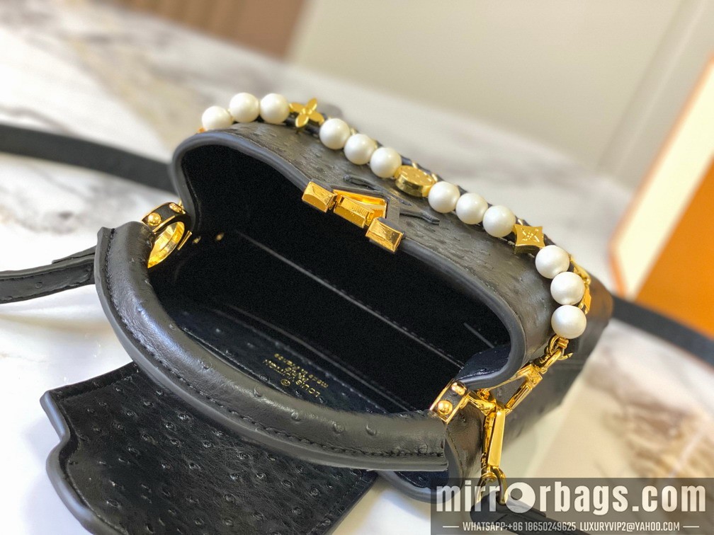1:1 Louis Vuitton Bags Cap M48865 21x14x8cm ss