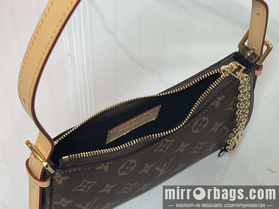 1:1 Louis Vuitton Bags Liv chette 25784 23x10x4cm ss