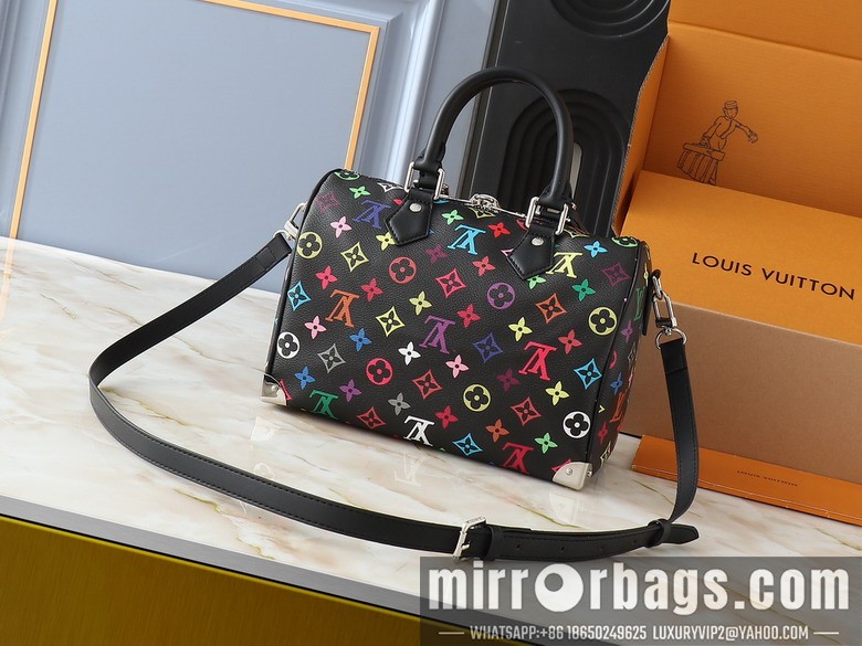 1:1 Louis Vuitton Bags Speedy M40390 25x19x15cm ss1.