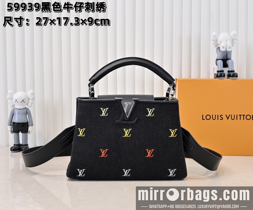 1:1 Louis Vuitton Bags Cap M59939 27x17.3x9cm ss2