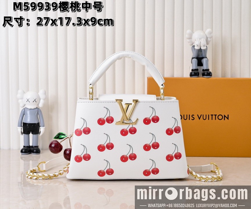 1:1 Louis Vuitton Bags Cap M59939 27x17.3x9cm ss3