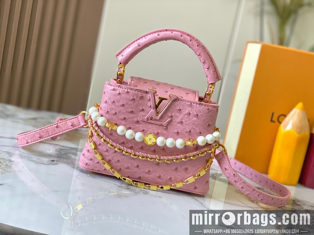 1:1 Louis Vuitton Bags Cap M48865 21x14x8cm ss1
