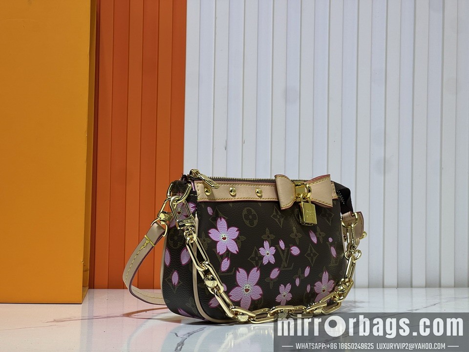 1:1 Louis Vuitton Bags Pochette Acc M13666 22x13x4cm ss