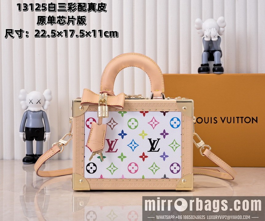 1:1 Louis Vuitton Bags Petite Valise m13125 22.5x17.5x11cm ss