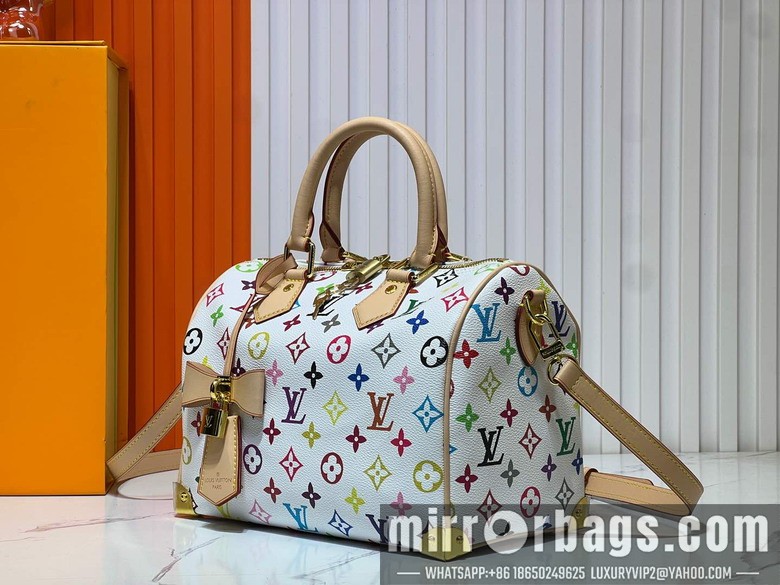 1:1 Louis Vuitton Bags Speedy M40390 25x19x15cm ss3