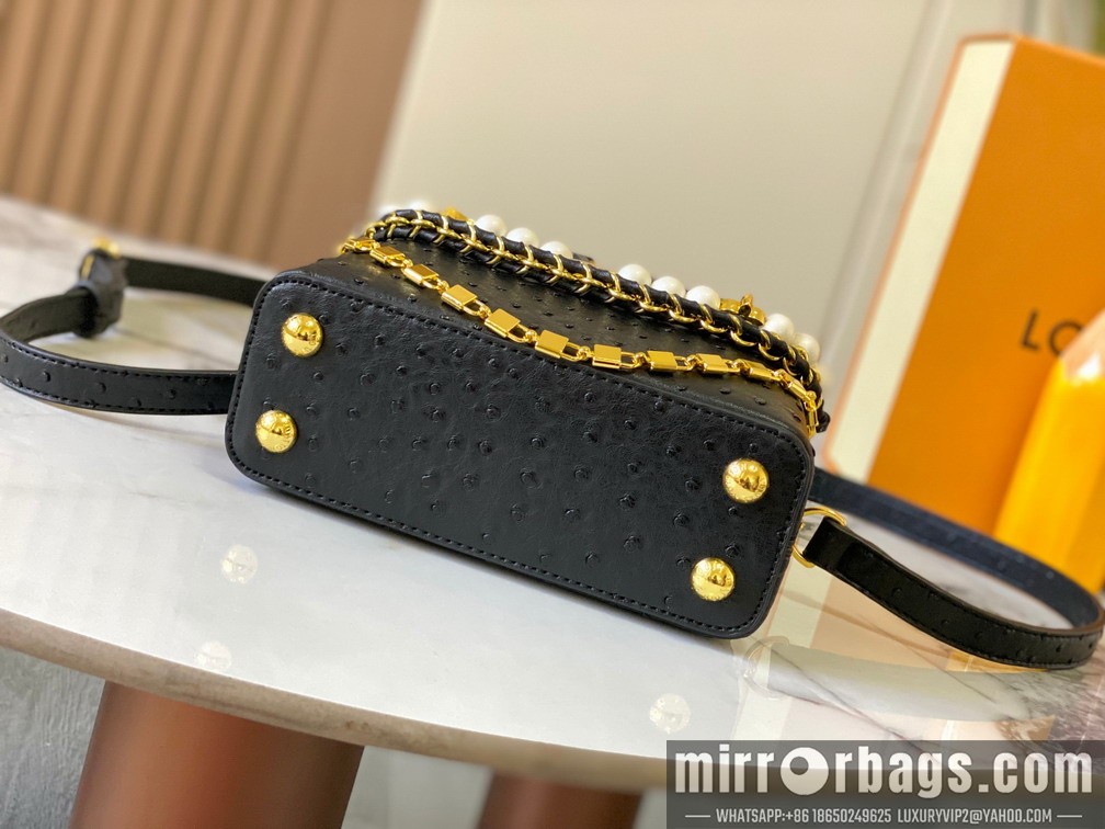 1:1 Louis Vuitton Bags Cap M48865 21x14x8cm ss