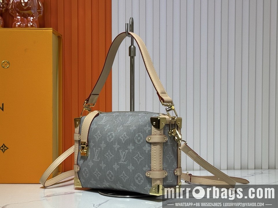 1:1 Louis Vuitton Bags Side trunk M46358 21x14x6cm ss2.