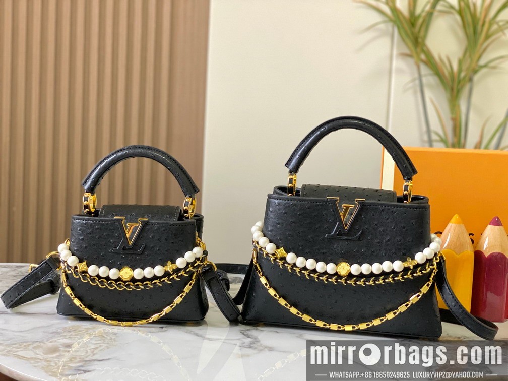 1:1 Louis Vuitton Bags Cap M48866 27x18x9cm ss