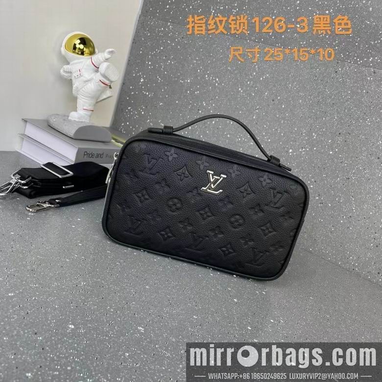 1:1 Louis Vuitton Bags 126-3 25X15X10cm WP 2colour