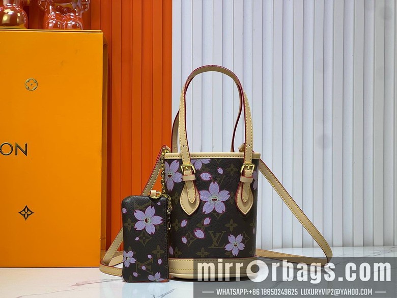 1:1 Louis Vuitton Bags Bucket M81489 13x17x9cm ss1