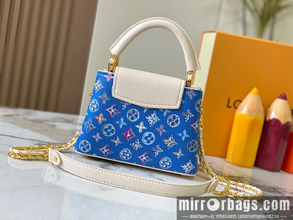 1:1 Louis Vuitton Bags Cap M12947 21x14x8cm ss