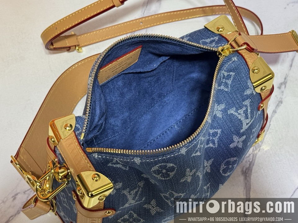 1:1 Louis Vuitton Bags Side trunk M46358 21x14x6cm ss