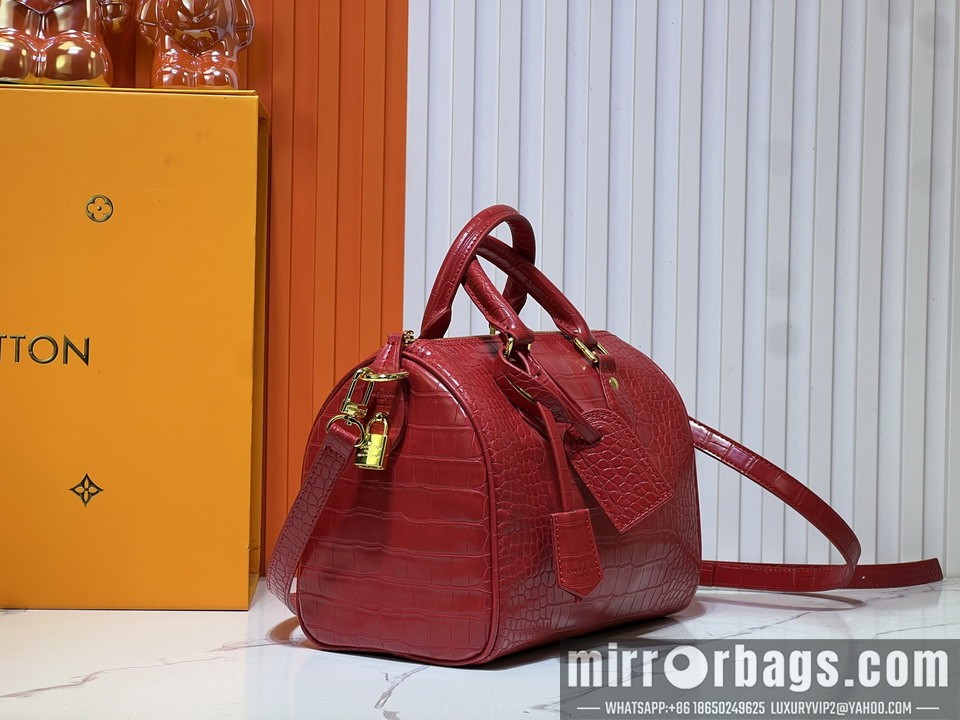 1:1 Louis Vuitton Bags Speedy M24424 25x15x15cm ss4