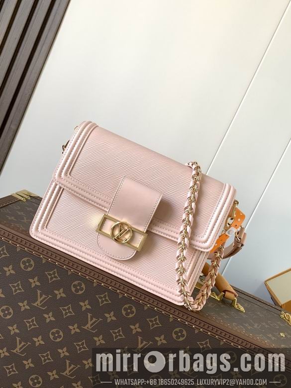 1:1 Louis Vuitton Bags Dauphine M23635 25X17X10.5cm M23658 20X15X9cm WP