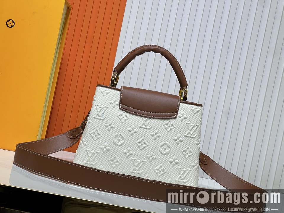 1:1 Louis Vuitton Bags Cap M59939 27x17.3x9cm ss5
